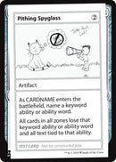 Pithing Spyglass (2021 Edition) [Mystery Booster Playtest Cards] - The Mythic Store | 24h Order Processing