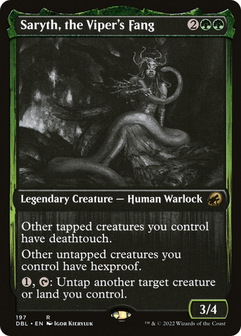 Saryth, the Viper's Fang [Innistrad: Double Feature] - The Mythic Store | 24h Order Processing