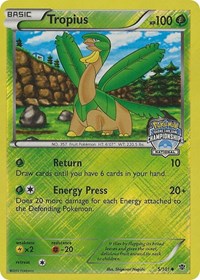Tropius (5/101) (National Championship Promo) [Black & White: Plasma Blast] - The Mythic Store | 24h Order Processing