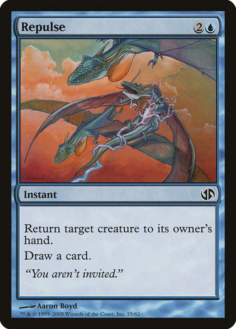 Repulse [Duel Decks: Jace vs. Chandra] - The Mythic Store | 24h Order Processing