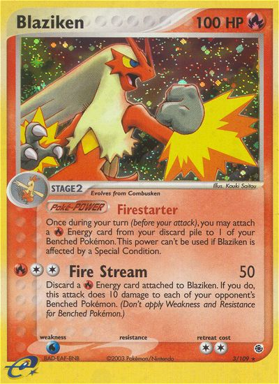 Blaziken (3/109) [EX: Ruby & Sapphire] - The Mythic Store | 24h Order Processing
