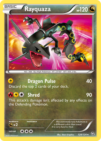 Rayquaza (128/124) [Black & White: Dragons Exalted] - The Mythic Store | 24h Order Processing