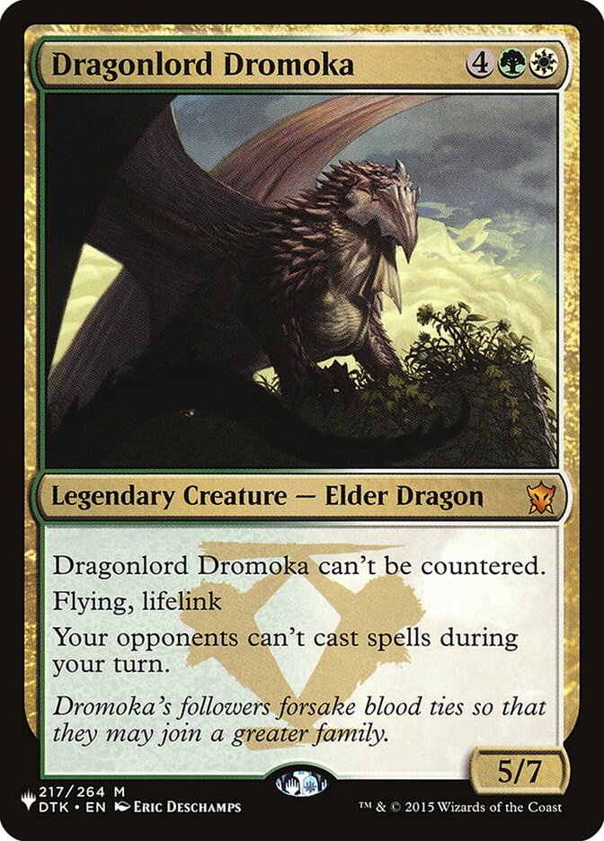 Dragonlord Dromoka [The List] - The Mythic Store | 24h Order Processing