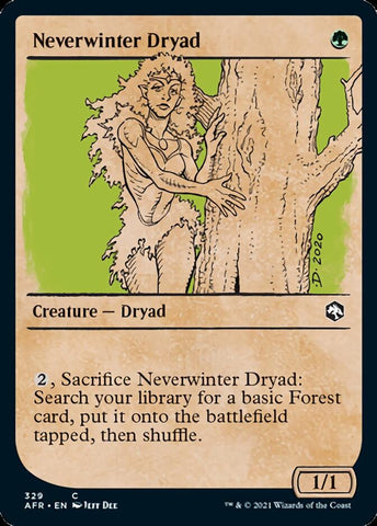 Neverwinter Dryad (Showcase) [Dungeons & Dragons: Adventures in the Forgotten Realms] - The Mythic Store | 24h Order Processing
