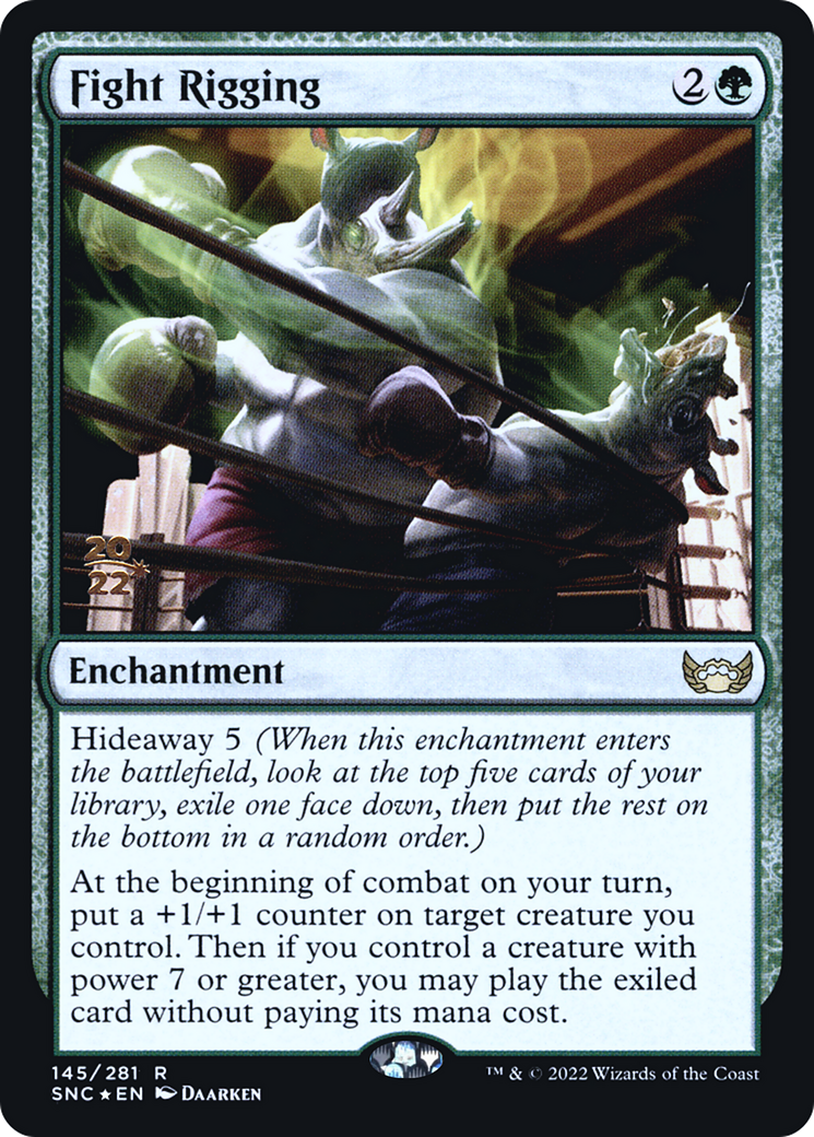 Fight Rigging [Streets of New Capenna Prerelease Promos] - The Mythic Store | 24h Order Processing