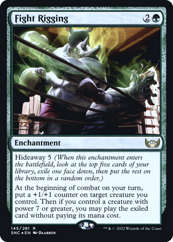 Fight Rigging [Streets of New Capenna Prerelease Promos] - The Mythic Store | 24h Order Processing