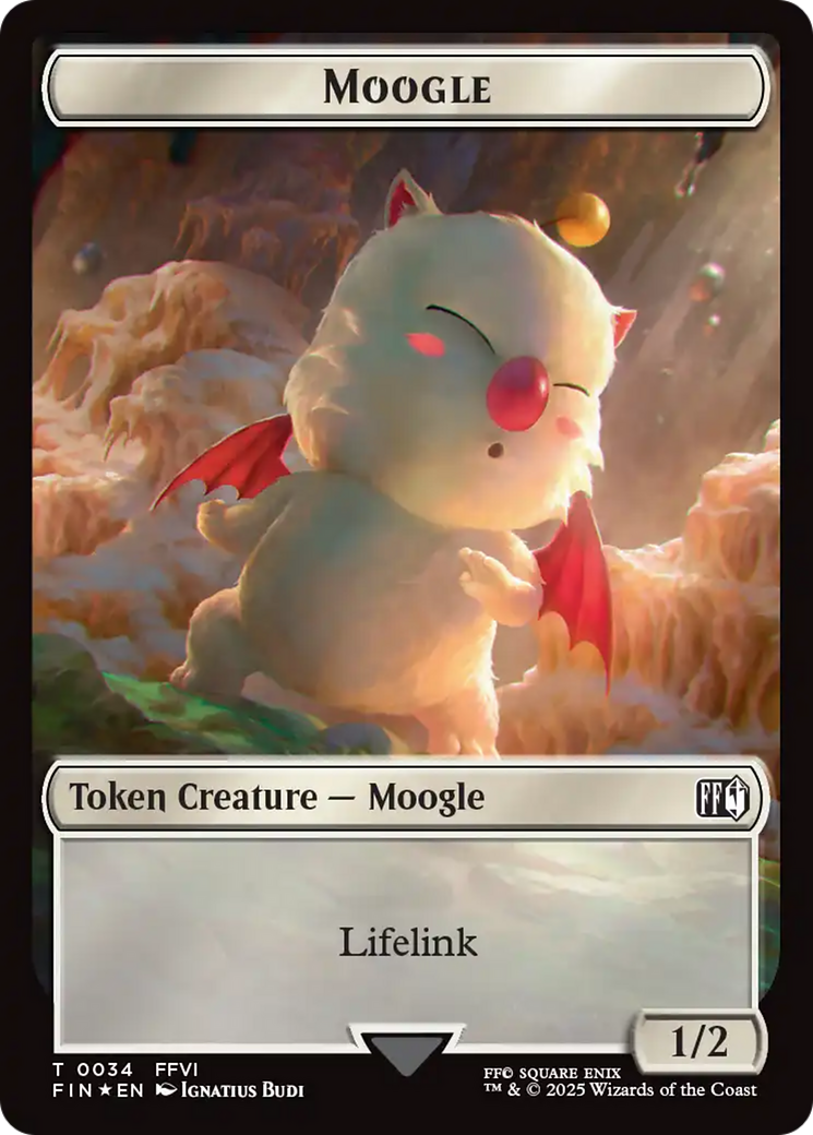 Copy (0025) // Moogle (0034) Double-Sided Token (Surge Foil) [FINAL FANTASY Tokens] - The Mythic Store | 24h Order Processing