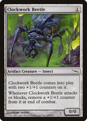 Clockwork Beetle [Mirrodin] - The Mythic Store | 24h Order Processing