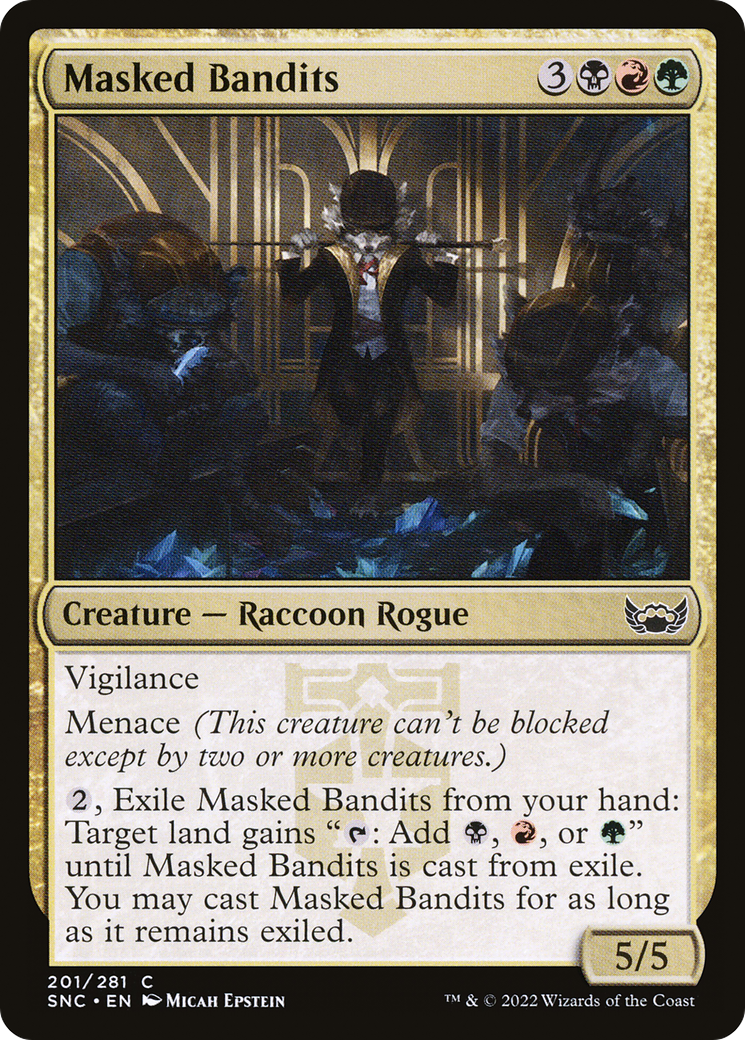 Masked Bandits [Streets of New Capenna] - The Mythic Store | 24h Order Processing