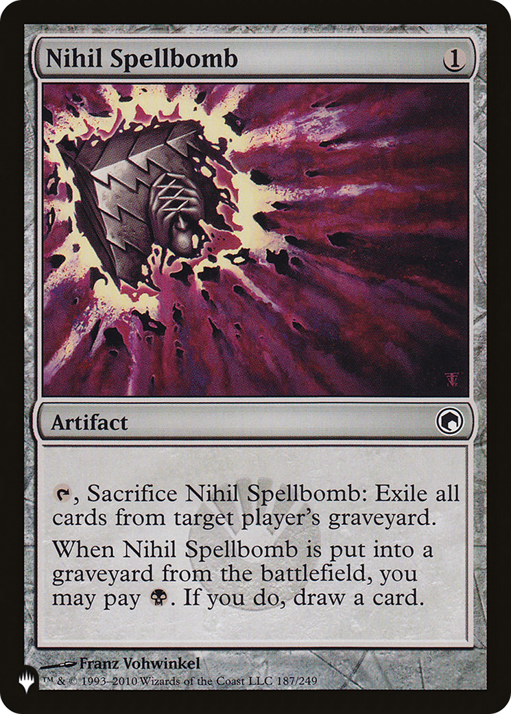 Nihil Spellbomb [The List] - The Mythic Store | 24h Order Processing