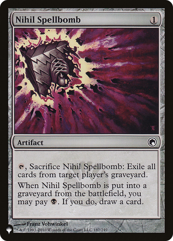 Nihil Spellbomb [The List] - The Mythic Store | 24h Order Processing