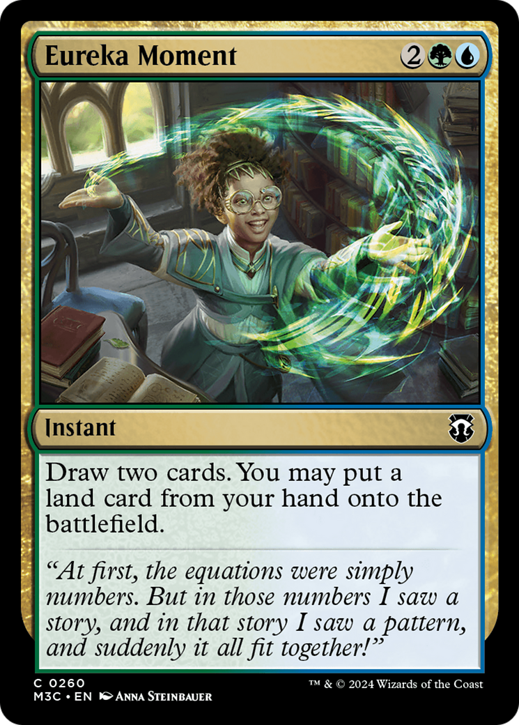 Eureka Moment (Ripple Foil) [Modern Horizons 3 Commander] - The Mythic Store | 24h Order Processing