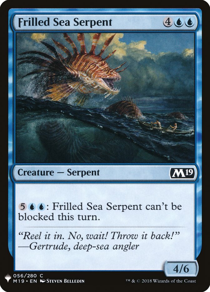 Frilled Sea Serpent [Mystery Booster] - The Mythic Store | 24h Order Processing