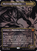 Phyrexian Vindicator (Oil Slick Raised Foil) [Phyrexia: All Will Be One] - The Mythic Store | 24h Order Processing