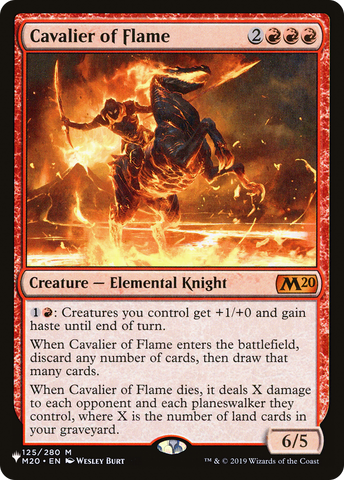 Cavalier of Flame [The List] - The Mythic Store | 24h Order Processing
