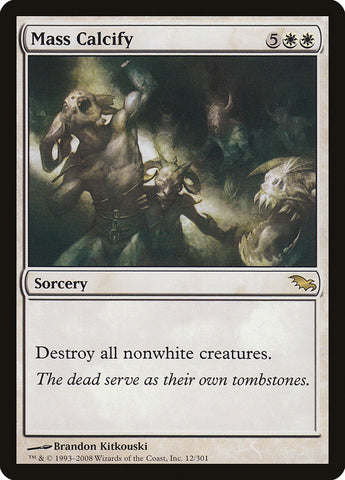 Mass Calcify [Shadowmoor] - The Mythic Store | 24h Order Processing