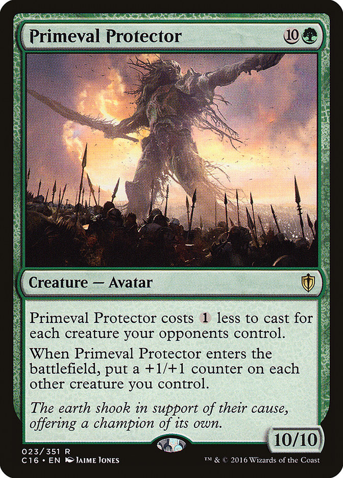Primeval Protector [Commander 2016] - The Mythic Store | 24h Order Processing