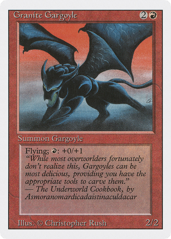 Granite Gargoyle [Revised Edition] - The Mythic Store | 24h Order Processing