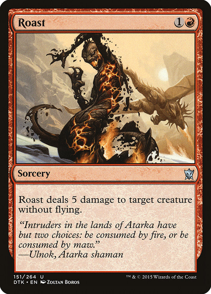 Roast [Dragons of Tarkir] - The Mythic Store | 24h Order Processing