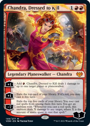 Chandra, Dressed to Kill (Promo Pack) [Innistrad: Crimson Vow Promos] - The Mythic Store | 24h Order Processing