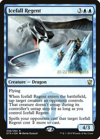 Icefall Regent [Dragons of Tarkir Prerelease Promos] - The Mythic Store | 24h Order Processing