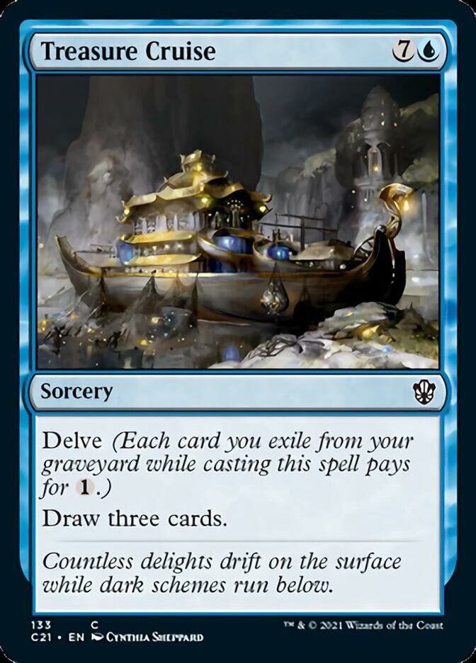 Treasure Cruise [Commander 2021] - The Mythic Store | 24h Order Processing