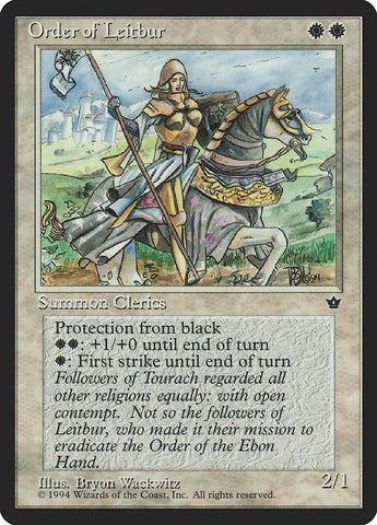 Order of Leitbur (Horse Facing Right) [Fallen Empires] - The Mythic Store | 24h Order Processing