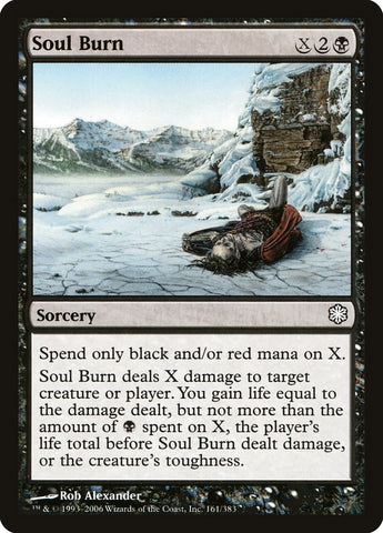Soul Burn [Coldsnap Theme Decks] - The Mythic Store | 24h Order Processing