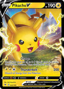 Pikachu V (043/185) [Sword & Shield: Vivid Voltage] - The Mythic Store | 24h Order Processing