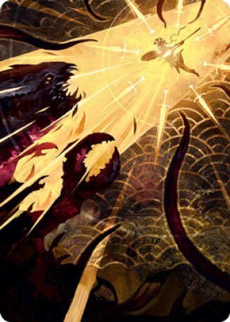 Defiant Strike Art Card [Strixhaven: School of Mages Art Series] - The Mythic Store | 24h Order Processing