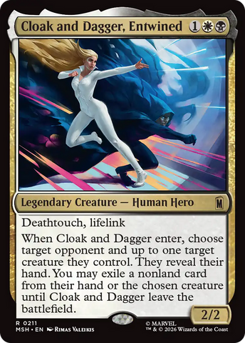Cloak and Dagger, Entwined [Marvel Super Heroes] - The Mythic Store | 24h Order Processing