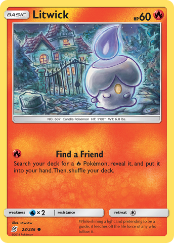 Litwick (28/236) [Sun & Moon: Unified Minds] - The Mythic Store | 24h Order Processing