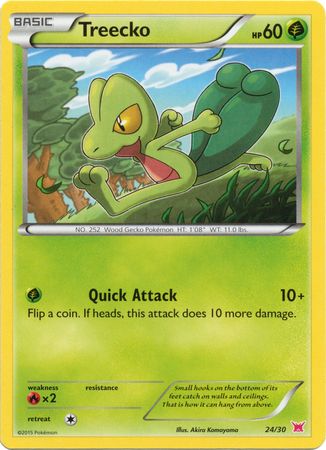 Treecko (24/30) [XY: Trainer Kit 2 - Latias] - The Mythic Store | 24h Order Processing