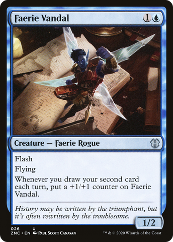 Faerie Vandal [Zendikar Rising Commander] - The Mythic Store | 24h Order Processing