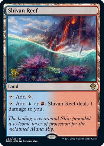 Shivan Reef [Dominaria United Prerelease Promos] - The Mythic Store | 24h Order Processing