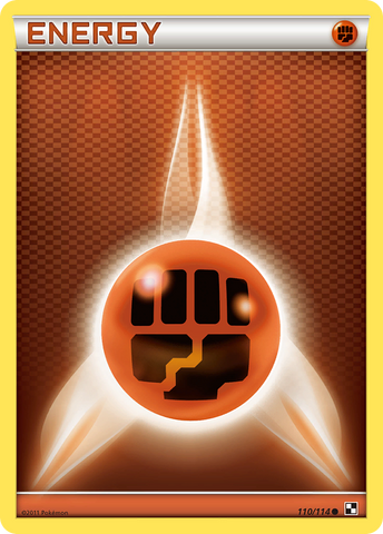 Fighting Energy (110/114) [Black & White: Base Set] - The Mythic Store | 24h Order Processing