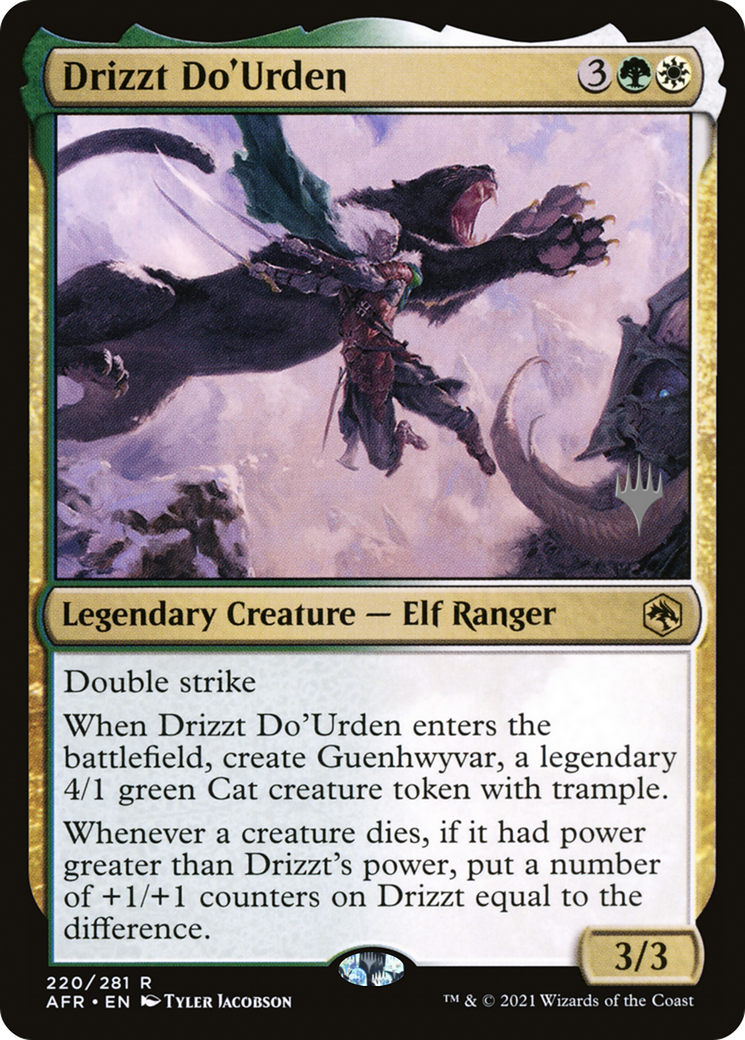 Drizzt Do'Urden (Promo Pack) [Dungeons & Dragons: Adventures in the Forgotten Realms Promos] - The Mythic Store | 24h Order Processing