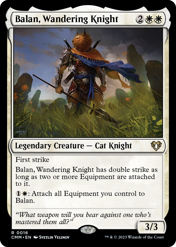 Balan, Wandering Knight [Commander Masters] - The Mythic Store | 24h Order Processing