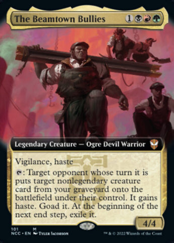 The Beamtown Bullies (Extended Art) [Streets of New Capenna Commander] - The Mythic Store | 24h Order Processing