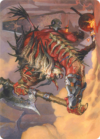 Spinehorn Minotaur // Spinehorn Minotaur [Modern Horizons Art Series] - The Mythic Store | 24h Order Processing
