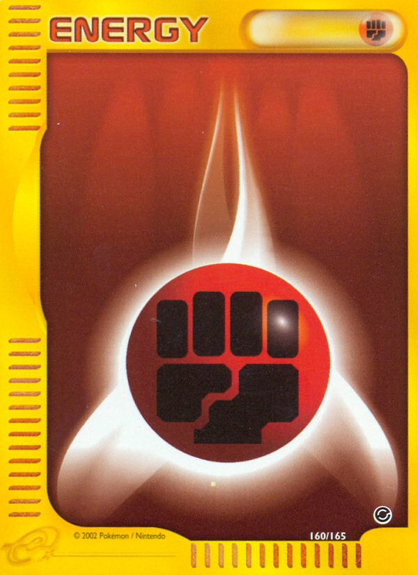 Fighting Energy (160/165) [Expedition: Base Set] - The Mythic Store | 24h Order Processing