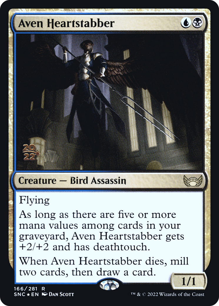 Aven Heartstabber [Streets of New Capenna Prerelease Promos] - The Mythic Store | 24h Order Processing