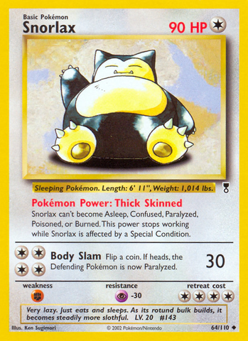 Snorlax (64/110) [Legendary Collection] - The Mythic Store | 24h Order Processing