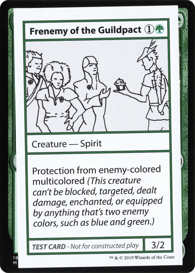 Frenemy of the Guildpact (2021 Edition) [Mystery Booster Playtest Cards] - The Mythic Store | 24h Order Processing