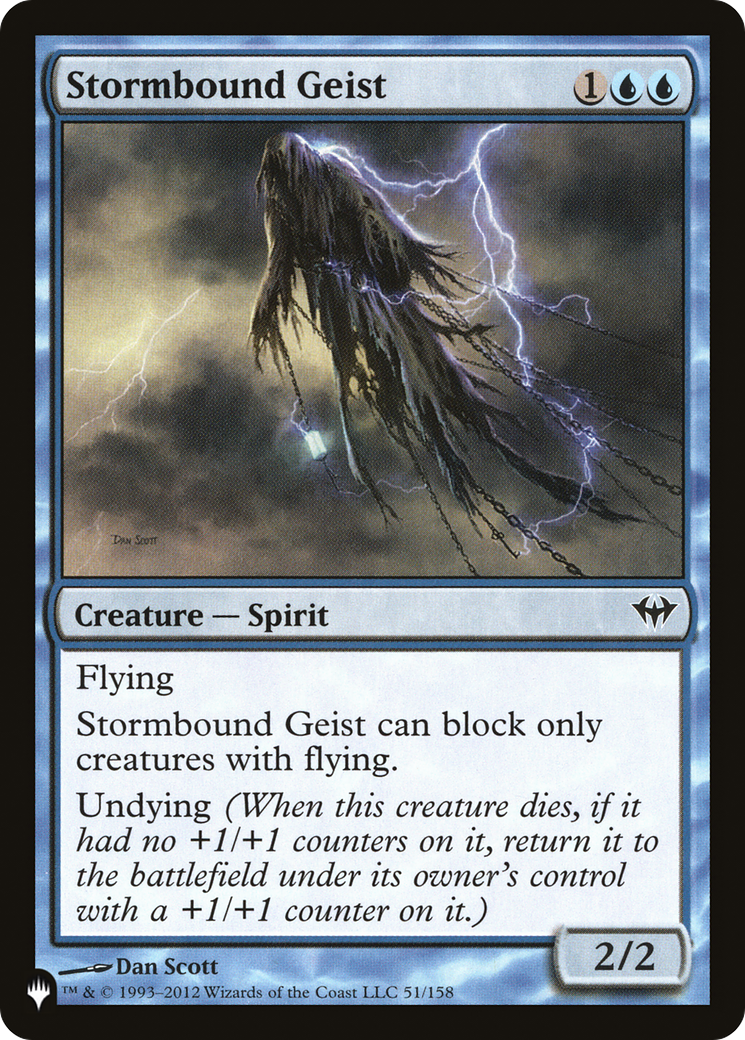 Stormbound Geist [The List] - The Mythic Store | 24h Order Processing