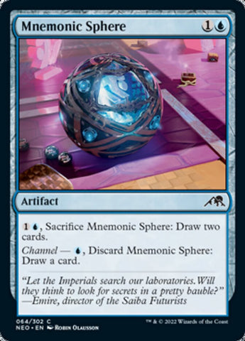 Mnemonic Sphere [Kamigawa: Neon Dynasty] - The Mythic Store | 24h Order Processing