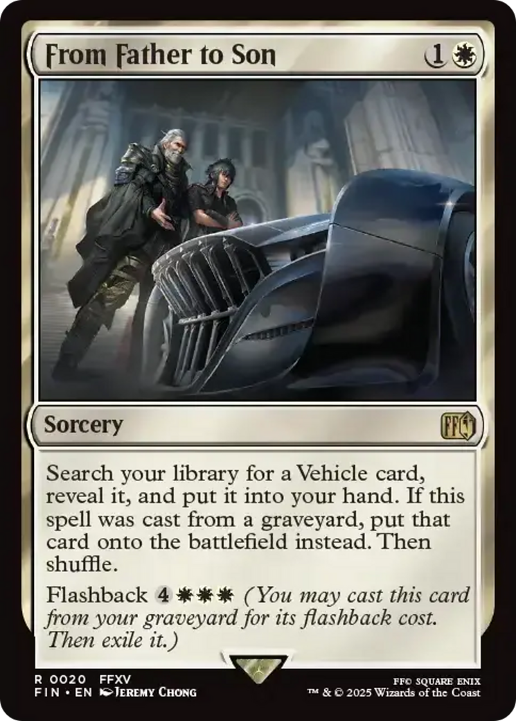 From Father to Son [FINAL FANTASY] - The Mythic Store | 24h Order Processing