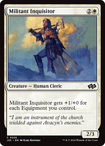 Militant Inquisitor [Foundations Jumpstart] - The Mythic Store | 24h Order Processing