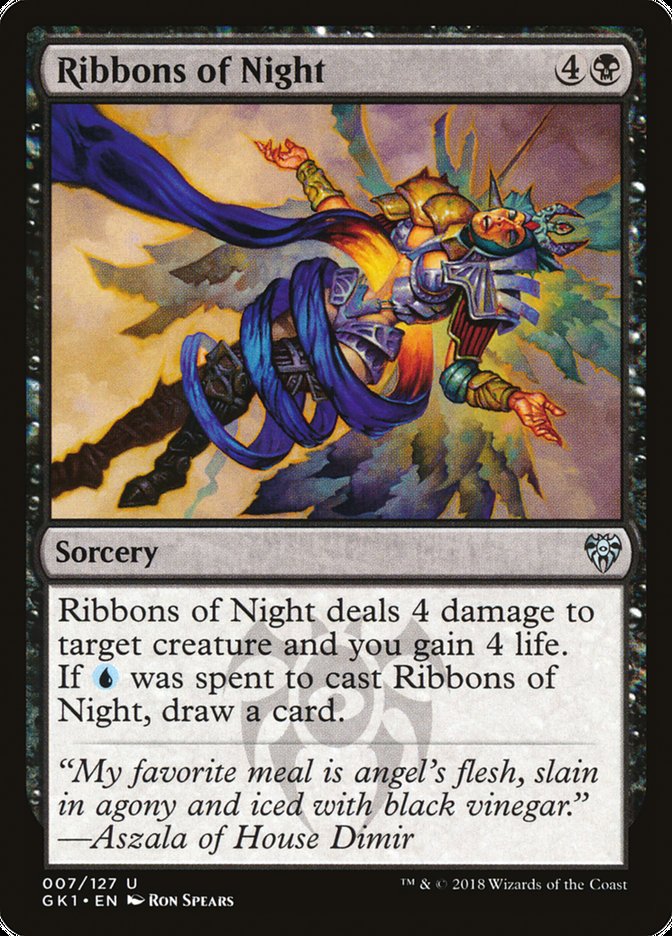 Ribbons of Night [Guilds of Ravnica Guild Kit] - The Mythic Store | 24h Order Processing