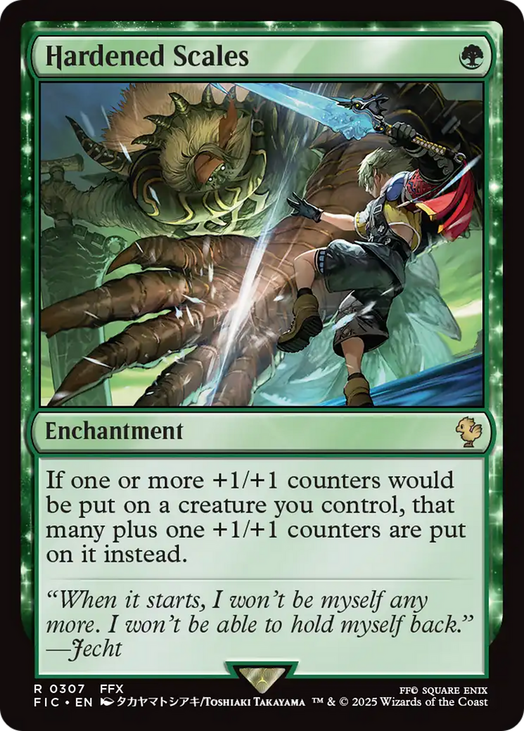 Hardened Scales [FINAL FANTASY Commander] - The Mythic Store | 24h Order Processing